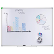 Whiteboard U-Act!Line 80x60cm weiß magnetisch Stahl Franken SC916080 Produktbild Additional View 1 S