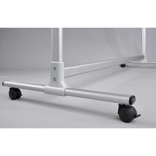 Mobile Stativ-Drehtafel U-Act!Line 120x90cm weiß Franken beidseitig lackiert STC901 Produktbild Additional View 1 L