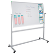 Mobile Stativ-Drehtafel U-Act!Line 120x90cm weiß Franken beidseitig lackiert STC901 Produktbild Additional View 4 S