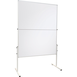 Moderationswand U-Act!Line klappbar 120x190cm Karton/Karton weiß Franken MT9907 Produktbild