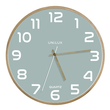 Wanduhr BALTIC Quarzuhr Ø 31,5cm Gehäuse hellgrün Kunststoff Unilux inklusive 1x AA Batterie 400165098 Produktbild