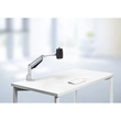 Monitorhalter Clu III C Arm mit Tischbefestigung silber Novus 990+3019+000 Produktbild Back View S