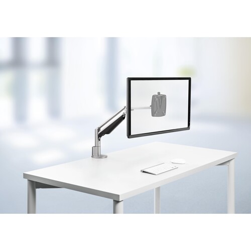 Monitorhalter Clu III C Arm mit Tischbefestigung silber Novus 990+3019+000 Produktbild Additional View 4 L
