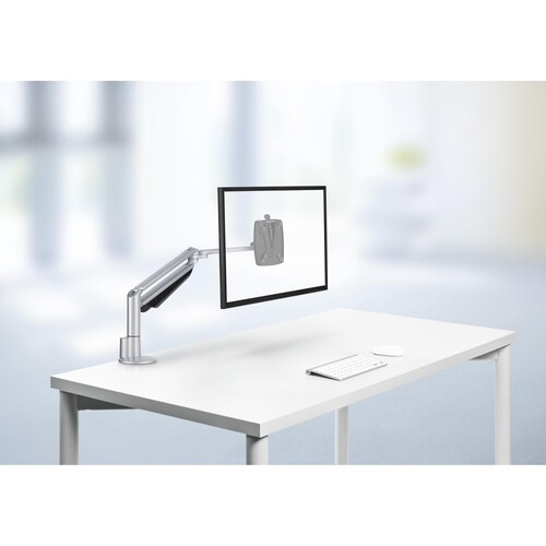 Monitorhalter Clu III C Arm mit Tischbefestigung silber Novus 990+3019+000 Produktbild Additional View 3 L