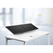 Monitorhalter Clu Duo C Arm mit Tischbefestigung silber Novus 990+4019+000 Produktbild Side View S