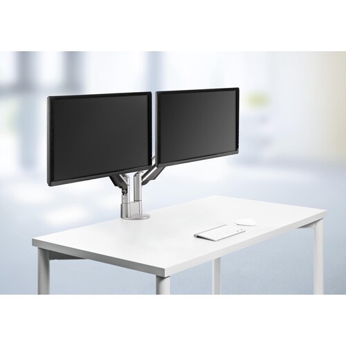 Monitorhalter Clu Duo C Arm mit Tischbefestigung silber Novus 990+4019+000 Produktbild Additional View 9 L