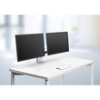 Monitorhalter Clu Duo C Arm mit Tischbefestigung silber Novus 990+4019+000 Produktbild Back View S