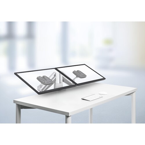 Monitorhalter Clu Duo C Arm mit Tischbefestigung silber Novus 990+4019+000 Produktbild Additional View 8 L