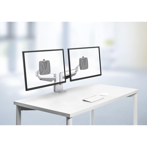 Monitorhalter Clu Duo C Arm mit Tischbefestigung silber Novus 990+4019+000 Produktbild Additional View 6 L