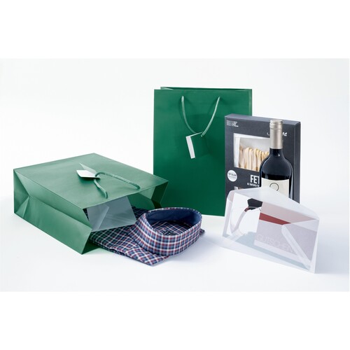 Geschenktasche L 26x33x12cm opalgrün Sigel GT500 (PACK=5 STÜCK) Produktbild Additional View 1 L