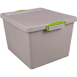 Really Useful Box Aufbewahrungsbox 33.5-NST-RDG 33,5l nestbar grau Produktbild