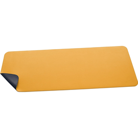SIGEL Schreibunterlage SA601 Lederimitat 80x30cm gelb/grau Produktbild