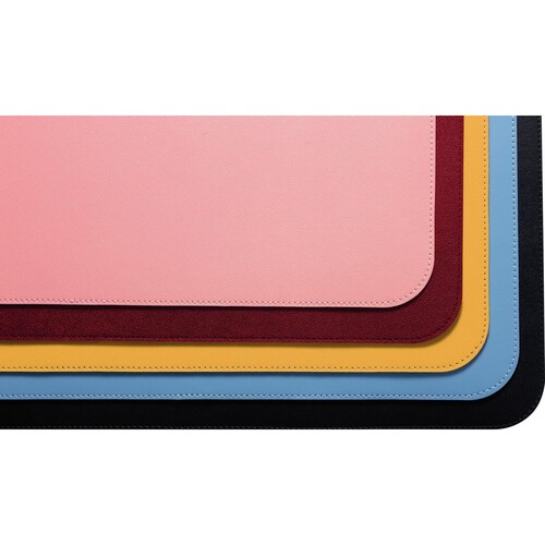 SIGEL Schreibunterlage SA605 Lederimitat 80x30cm rosa/silber Produktbild Additional View 3 L
