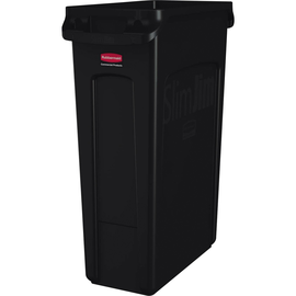 Rubbermaid Abfallbehälter Slim Jim FG354060BLA 87l schwarz Produktbild