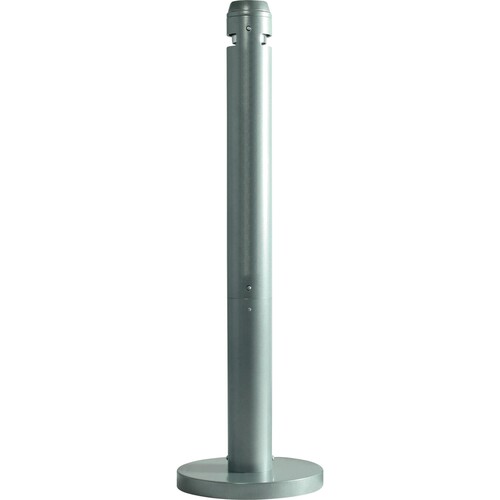 Rubbermaid Standascher SmokersPole FGR1SM silber Produktbild Front View L