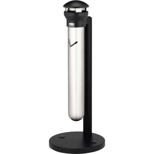 Rubbermaid Standascher Infinity FG9W3100SSBLA edelstahl Produktbild Front View L