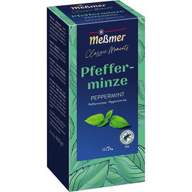Meßmer Tee Classic Moments 106727 Pfefferminze 25St. (PACK=25 STÜCK) Produktbild