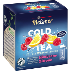 Meßmer Tee COLD TEA 106039 Himbeere-Zitrone 14St. (PACK=14 STÜCK) Produktbild