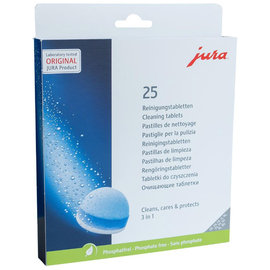 JURA Reinigungstabletten 3 Phasen 25045 25 St./Pack. Produktbild
