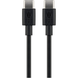 Goobay USB Kabel 66318 DAT USB-C/C v2.0 1m sw Produktbild