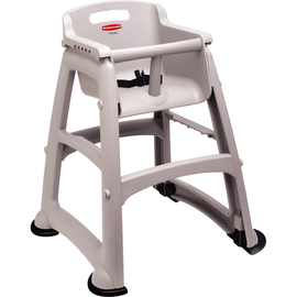 Rubbermaid Kinder-Hochstuhl Sturdy Chair R050836 platin Produktbild