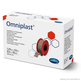 Omniplast Fixierpflaster 9,2 m x 1,25 cm (24 Stck.) (PACK=24 STÜCK) Produktbild