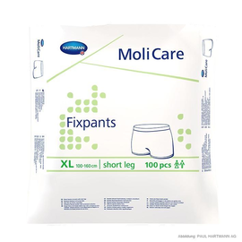 MoliCare Fixpants short leg Fixierhosen Gr. XL (100 Stck.) (BTL=100 STÜCK) Produktbild