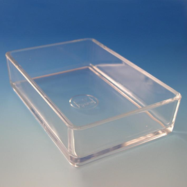 Instrumentenschale aus Glas, ohne Deckel 17 x 9 x 4,5 cm Produktbild