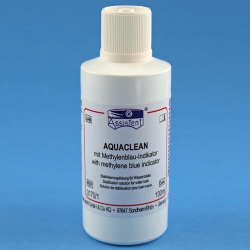 Thermoclean DC Stabilisierungslösung für Wasserbäder 100 ml, Methylenblau Produktbild Front View L