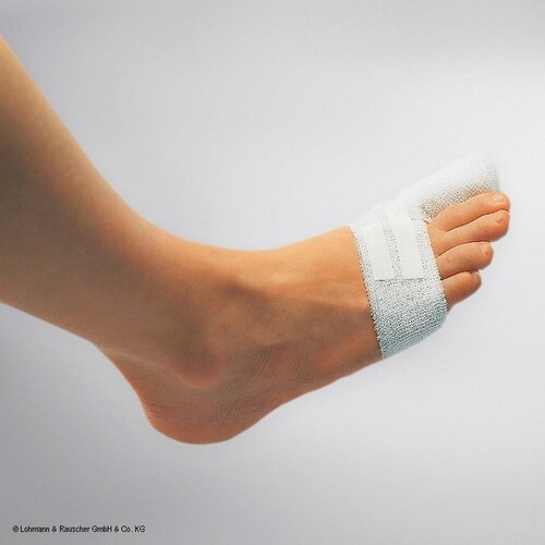 Raucolast elastische Fixierbinden 4 m x 6 cm, lose (20 Stck.) (PACK=20 STÜCK) Produktbild Front View L