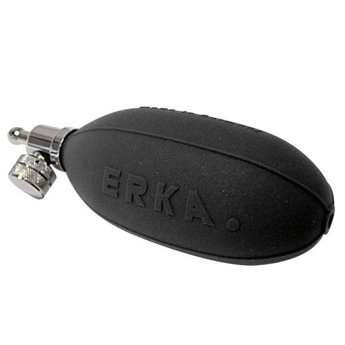 Gebläseball (PVC) schwarz mit Reduzierventil Produktbild Front View L