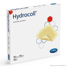 Hydrocoll Hydrokolloidverband steril 10 x 10 cm (10 Stck.) (PACK=10 STÜCK) Produktbild