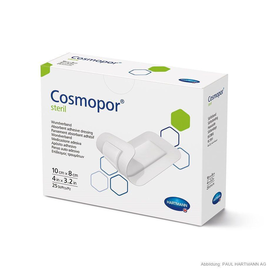 Cosmopor Steril Wundverband 10 x 8 cm (25 Stck.) (PACK=25 STÜCK) Produktbild