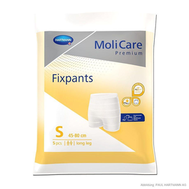MoliCare Premium Fixpants long leg Fixierhosen Gr. S (5 Stck.) (BTL=5 STÜCK) Produktbild