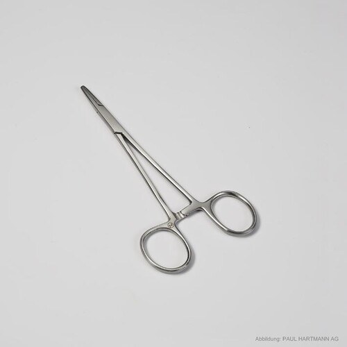 Peha-instrument Nadelhalter Mayo-Hegar, gerade 12 cm (25 Stck.) (PACK=25 STÜCK) Produktbild Front View L