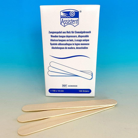 Zungenspatel aus Holz (100 Stck.) Produktbild