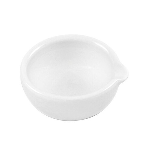Mörser aus Porzellan mit Ausguss ca. 80 mm Ø Produktbild Front View L