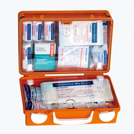 QUICK Erste-Hilfe-Koffer leer, 26 x 17 x 11 cm, orange Produktbild