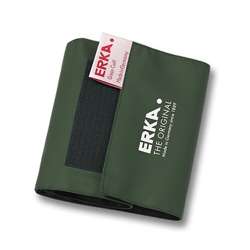 Rapidmanschette GreenCuff superb grün, komplett mit Blase, Doppelschlauch Gr. 4 Produktbild Front View L