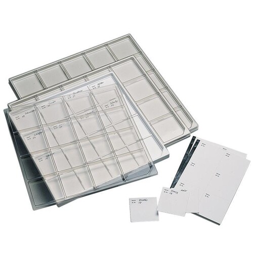 Medikamententablett Langenau mit 20 Feldern inkl. Verordnungsblock Produktbild Front View L