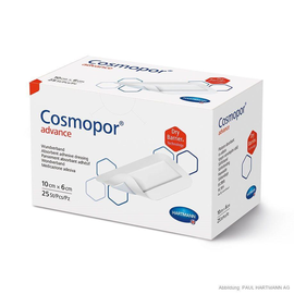 Cosmopor Advance Wundverband steril 10 x 6 cm (25 Stck.) (PACK=25 STÜCK) Produktbild