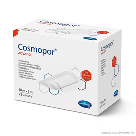 Cosmopor Advance Wundverband steril 10 x 8 cm (25 Stck.) (PACK=25 STÜCK) Produktbild