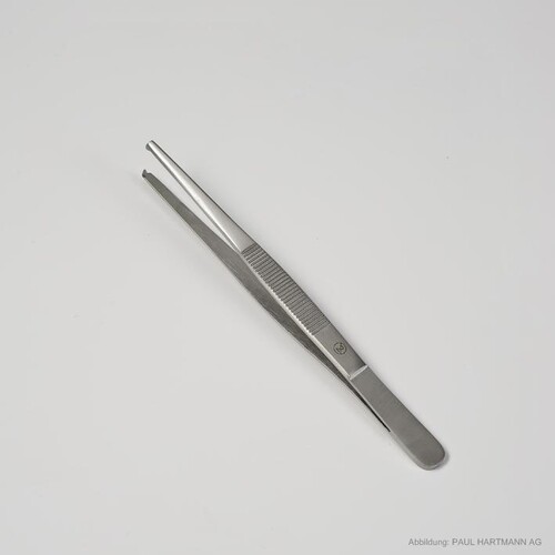 Peha-instrument Pinzetten Standard chirurgisch, gerade 14 cm (25 Stck.) (PACK=25 STÜCK) Produktbild Front View L