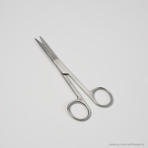 Peha-instrument chirurgische Scheren, gerade spitz/spitz 13 cm (25 Stck) (PACK=25 STÜCK) Produktbild Front View L