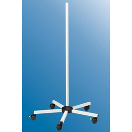 Standrohr auf Rollfuß, Stahl, weiß beschichtet, 25 x 1000 mm Produktbild