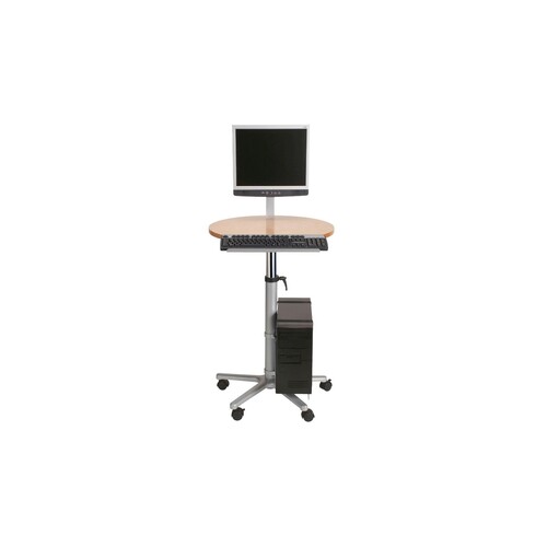 Monitorpult mit Flachbildschirmträger 61x52x75cm Buche Maul 93170-70 Produktbild Additional View 3 L