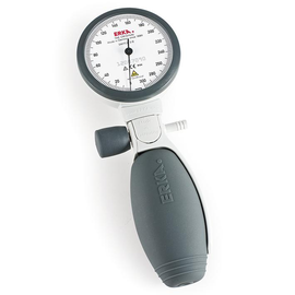 ERKA. Switch 2.0 Comfort Ø 56 mm Blutdruckmessgerät mit Rapidmanschette GreenCuff superb grau Gr. 4 im Etui Produktbild