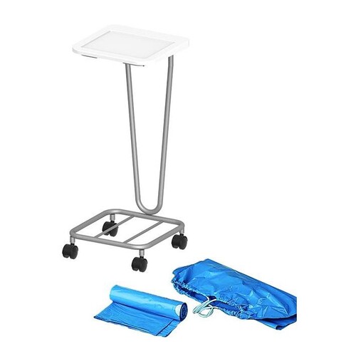 Wäsche- und Abfallsammler Picco Novo 60/I, pulverbeschichtet ohne Tretvorrichtung Produktbild Front View L