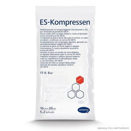 ES-Kompressen steril 8-fach 10 x 20 cm (5 x 2 Stck.) Produktbild