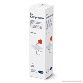 ES-Kompressen unsteril 16-fach 5 x 5 cm (100 Stck.) (PACK=100 STÜCK) Produktbild